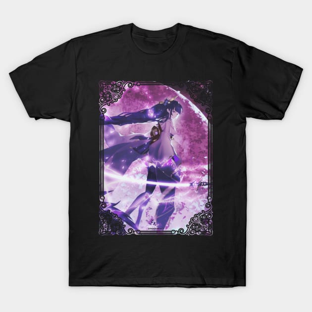 Raiden Shogun - Genshin Impact T-Shirt by SaucyBandit